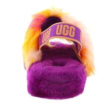 Big & Little Kid's UGG Fluff Yeah Slide TIE DYE BYLC (1120033kBYLC) - Multi - 查看 5
