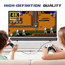 M15迷你无线游戏手柄掌上游戏机，64GB存储空间，内置20000+款复古游戏，高清输出，支持双人游戏，兼容PS1等多种游戏机 - 白色 - 查看 7