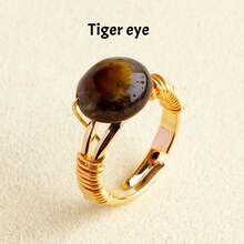 1PC Natural Crystal Amethyst Small Ball Ring Quartz Minerals Jewelry Quartz Women Fashion Ring Reiki Healing Jewelry Mother's Day Gift - Ring - View 23