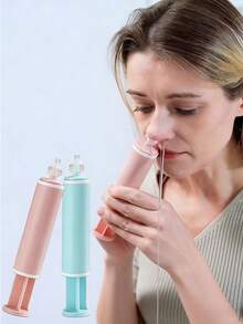 1件装 - 60毫升洁面套装 - 温和冲洗工具，卫生（易于使用且便于携带） - 彩色 - 查看 3