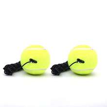 Professional Tennis Training Partner Rebound Practice Ball With 4m Elastic Rope - As the Picture0 - View 5