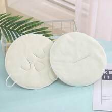 1pc Reusable Thermal Face Mask, Hot/Cold Therapy Skincare, Facial Moisturizing, Home Spa, Camping/Emergency Relief Face Towel, Beauty Steaming Hot Compress Washcloth, Ear Care, Christmas Holiday Gift - White - View 15