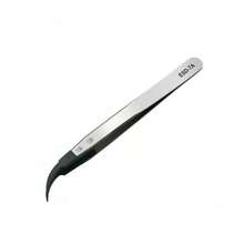 1/2支装防静电精密镊子，防静电尖端，重型金属结构，适用于电子产品、珠宝制作和手工艺品制作。 - C-銀色 - 查看 7