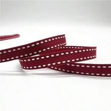 5yards 10mm Bows & Ribbons Printing Dots Grosgrain Ribbon For Hair Bow Party Valentine's Day Christmas Wedding Decoration DIY Gift Packing - Pick Colors - View 7