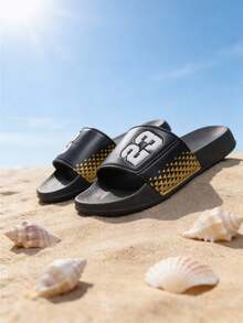 Kapcie całoroczne, kapcie domowe, kapcie łazienkowe, kapcie plażowe, kapcie basenowe, japonki, kapcie wsuwane - Czarne - Zobacz 6