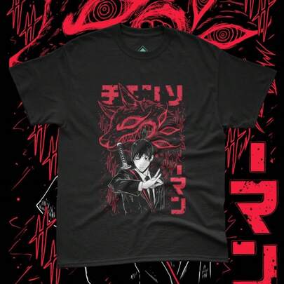 Aki - Chainsaws Man | Unisex Anime Classic Crew T-Shirt