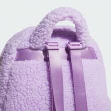 Adidas Plush Sporty Casual Fashion Versatile Backpack Women's Purple - Mauve Purple - View 6
