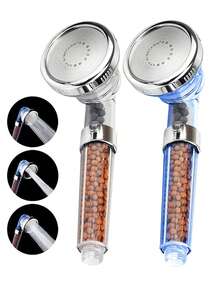 Nano-Filter High Pressure Shower Head – Chlorine-Removing, Skin-Caring Bath Upgrade With Water Boosting - Single Shower - View 1