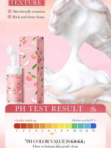120毫升樱花胶原蛋白/蜜桃洁面慕斯，丰富泡沫，温和清洁并去除角质，面部清洁慕斯 - 潔顏慕斯 - 查看 3
