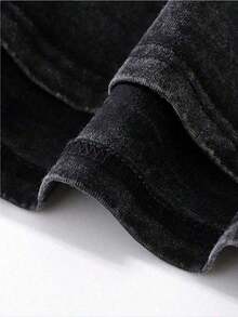 Retro Vintage Menswear Gift Movie Fans Top Apparel Classic Cotton Designer Shirts, Graphic Tees, Men Gifts, ,Graphic Streetwear T-Shirt Fabric Seamless - 黑色 - 查看 4