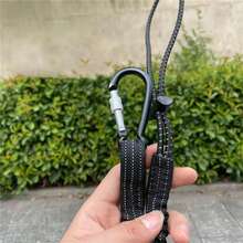 Herramientas de trabajo a gran altitud, cuerdas de  anticaída, trabajo de escalada , cuerdas de nailon, cuerdas de escalada deportivas, suministros de ganchos XHHK - Naranja - Ver 1