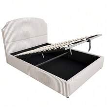 Bed Bases & Foundations - White+ Charcoal + Upholstered + 140cm*200cm - View 10