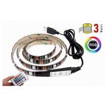 OISE ART STORE Striscia Led Per Retroilluminazione Tv Monitor Rgb Smd 5050 3mt Usb Dc5v 5050rgb-5v - - Multicolore - Visualizzare 4