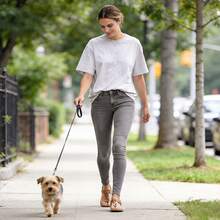 Athlefit Women's Orthopedic Arch Support Sandals Comfortable Thong T-Strap Orthotic Casual Flat Sandals - 譚 - 查看 11