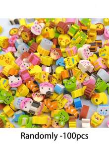 猫爪便签本，可爱便利贴，高品质可重复使用便签本，卡通动物橡皮擦，创意迷你橡皮擦，学习文具礼品，可伸缩橡皮擦，不易碎的滑动橡皮擦 - 均碼 - 查看 11