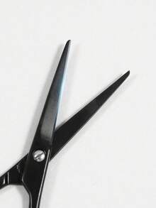 6.5英寸右手理发剪，家用理发剪，专业美发师剪刀，采用优质日本不锈钢制成，手工打磨，银黑色 - 銀色 - 查看 7