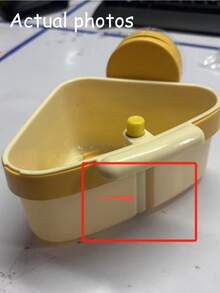 1pc Sink Hanging Drain Basket, Upgraded Suction Cup Press Type Sink Drain Basket, Automatic Tilt Sink Strainer Basket Water Faucet Sponge Holder, Corner Sink Garbage Collector, Multi-Function Slot Kitchen Sink Strainer, Food And Vegetable Washing Drain Basket, Great Gift For Holidays, Kitchen - Multicolor - View 12