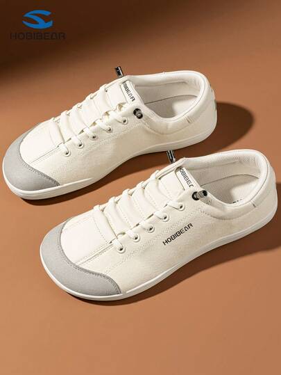 HOBIBEAR Women's Casual Sneakers, Slip-On Design Sports Shoes, Versatile Streetwear Footwear, Comfortable Minimalist Daily Shoes, Classic Low-Top Canvas Shoes