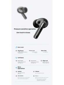 Philips' new TAT1120 true wireless Bluetooth headset semi-in-ear noise canceling high sound quality sports game long battery life for boys and girls couples - 均碼 - 查看 9