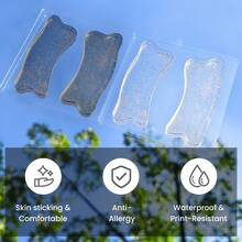 Libeauty 2片装可重复使用睫毛烫发垫，适用于美睫沙龙和DIY - 彩色 - 查看 8