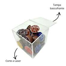 Transparent Acrylic Coffee Capsule Holder Organizer - Transparente - Ver 4