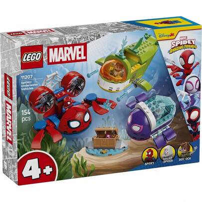  Conjunto de Construção Lego Veículos Subaquáticos do Homem-Aranha ✅ Entrega em 24/48h para Espanha (Península) - Ref. 11207
