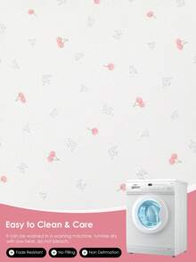 1 pieza Funda de almohada con estampado de flores de cerezo, suave y cómoda, cierre de sobre, adecuada para decoración del hogar, sofá, dormitorio, dormitorio universitario, lavable a máquina (no incluye relleno de almohada) - Multicolor - Ver 6