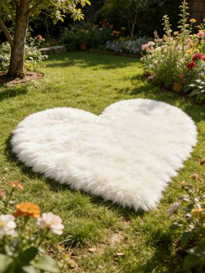 1 pieza Alfombra decorativa con diseño de corazón, regalo de decoración del Día de San Valentín, decoración de amor, alfombra de decoración del Día de San Valentín para exteriores, alfombra de baño del Día de San Valentín, decoración de dormitorio, alfombra pequeña, alfombra, decoración del hogar, alfombra de sala de estar, alfombra pequeña de sala de estar, alfombra de dormitorio, decoración del hogar de sala de estar, alfombra de exterior, alfombra lavable