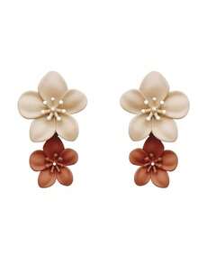 1 Pair Cute Earrings, Stylish Party Jewelry, Gift For Women, Mothers, Family And Friends On Valentine's Day - Multicolor - View 4