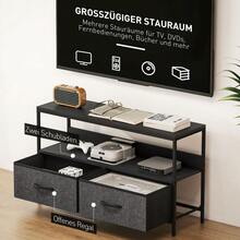 Television Stands & Entertainment Centers - Black - View 8