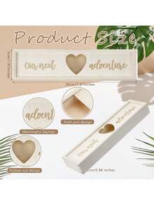 给爸爸的惊喜，验孕棒纪念盒 - 宝宝惊喜公告创意礼盒（不含拉菲草、验孕棒） - 彩色 - 查看 10