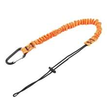 Cordón retráctil telescópico con cuerda auxiliar de  herramienta de escalada elástica anticaída para el jardín del hogar y proyectos de bricolaje MP2Y - Verde sin hebilla - Ver 9