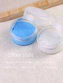 专业硅胶腻子模具制作套装，坚固柔韧，1:1混合比例，快速固化，可重复使用的硅胶模具，适用于树脂、蜡烛和肥皂浇铸，DIY工艺品材料 - 彩色 - 查看 5