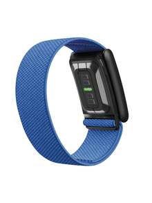 5.0/MG 超细针织表带 - 支持心电图监测，标志性高性能针织 - 不适用于 Series 4 - 藍色 - 查看 3