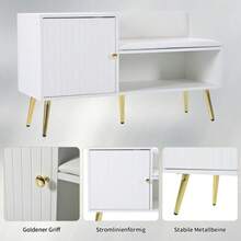Shoe Cabinets - White - View 8