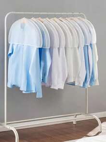 Minimalist Hanging Garment Dust Cover, Simple Dust-Proof Jacket Cover, Basic Household Cover - Multicolor - View 5