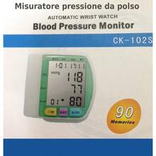 OISE ART STORE Misuratore Di Pressione Da Polso Digitale Automatico Da Viaggio Sfigmomanometro - - Multicolore - Visualizzare 2