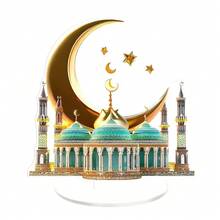 2D Over's New Acrylic Display Stand, Green Castle Display Stand Acrylic Display Stand. - 1PC - View 5