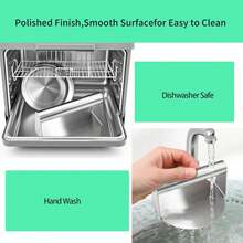 1pc Stainless Steel Hamburger Patty Mold, Hamburger Press, Stainless Steel Hamburger Mold, Hamburger Mold With Stainless Steel Handle, Round Hamburger Mold, Square Hamburger Mold, Meat Patty Mold, Pie Mold, Grill Press - Silver - View 9