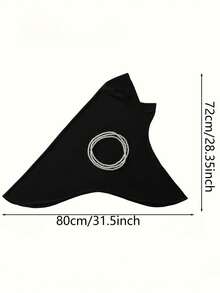 2件套女士纯色弹力头巾配珍珠项链，方便实用，适合搭配头巾、长袍、日常佩戴、聚会、旅行、祈祷等场合——优雅高贵 - 彩色 - 查看 5