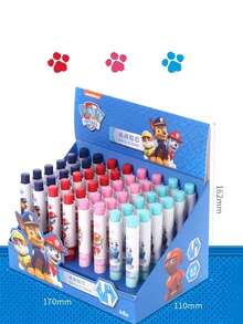 Paw Patrol 20支/套汪汪队主题自动铅笔芯，0.5mm，趣味创意学生文具套装，多种角色和颜色可选，奢华风格（每套包含20支铅笔芯），办公及签名用品，馈赠家人、朋友和同事的绝佳礼物 - 隨機 - 查看 4