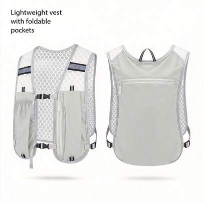Lightweight Adjustable Sports Vest, Unisex Outdoor Sports Tank Top