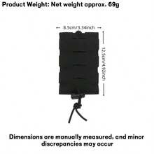 1PC Tactical Quick-Release Holster Molle Tactical Waist Belt Accessory Pack 5.56 Universal Components Pack - Multicolor - View 3