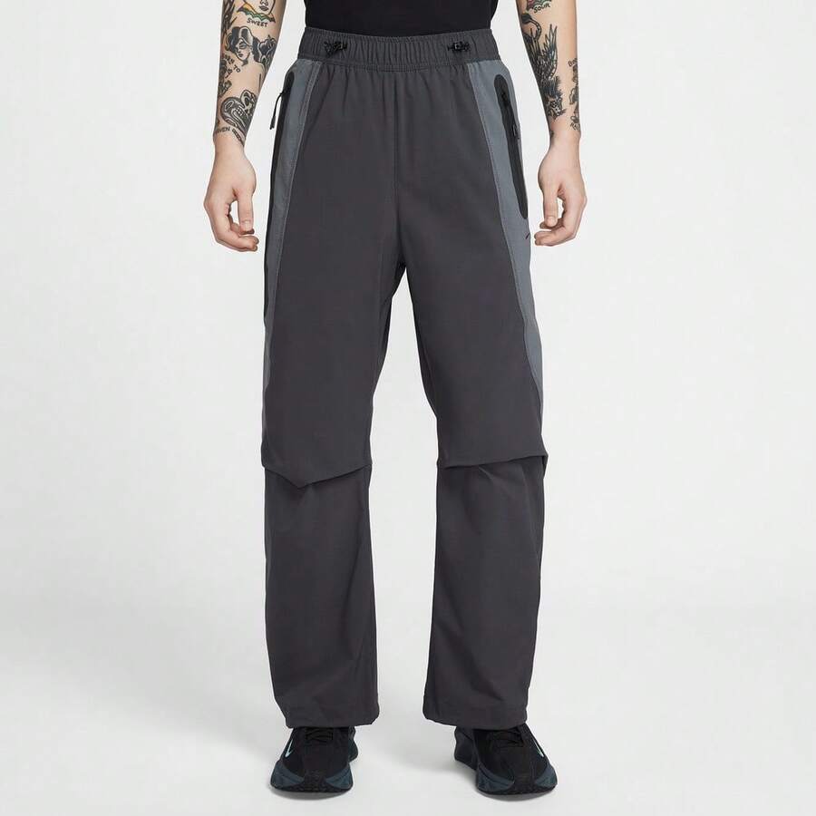 Nike 男士 AS M NK TCH DF WVN PRO CB PANT 运动梭织长裤 IU7503-060 - 灰色 - 查看 1