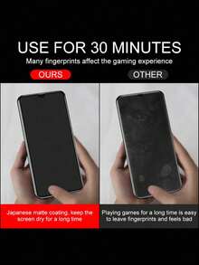 2片/套 磨砂防窥全覆盖钢化玻璃隐私屏幕保护膜，兼容，磨砂防窥，防指纹，防摔，防刮，触感细腻，不留指纹，兼容，兼容手机壳，兼容 17 Pro Max、17 Air、17、16 Pro Max、16 Pro、16 Plus、16、16E、15 Pro Max、14 Pro Max、13 Mini、12、11、XS Max、XR、X - 黑色 - 查看 3