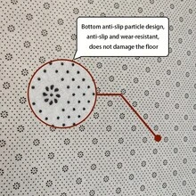 1pc Flannel Embossed Thick & Soft Prayer Rug, Anti-Slip & Easy To Clean Large Carpet Mat With Tassels - Camel - View 3