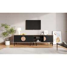 Television Stands & Entertainment Centers - Black - View 9