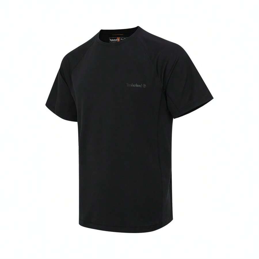 Timberland Men's AF INSTANT COOLNESS SHORT SLEEVE T-SHIRT - Black - View 1