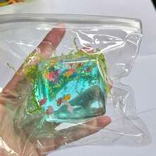 1个梦幻水下挤压玩具，水感减压透明硅胶挤压玩具，创意生日礼物，适合青少年减压玩具 - 减压玩具 - 生日礼物 - 节日礼物 - 复活节礼物 - 圣诞节礼物 - 彩色 - 查看 11