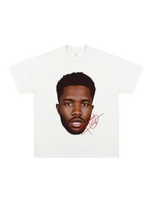 Comfortable Summer 2026Frank Oceans Rapper Hip Hop Blond Short Sleeve T-Shirt Men Cotton Streetwear Summer Women Fashion T Shirt Clothing Fans Gift - 白色 - 查看 1